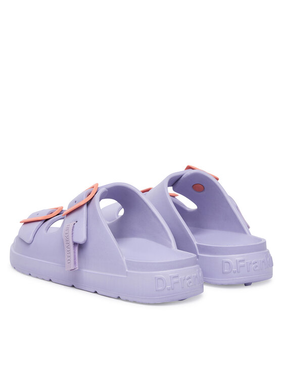 D.Franklin D.Franklin Pantoletten Vibe Foam 2 DFSH413005 Violett