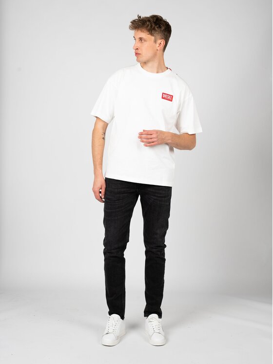 Diesel Diesel T-Shirt A11593-0NIAR Λευκό Regular Fit