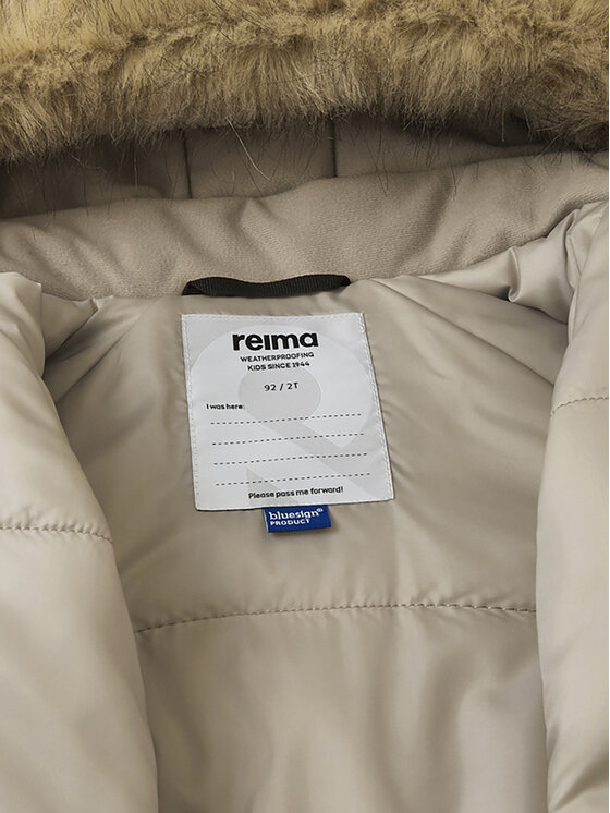 Reima Reima Zimná kombinéza Lappi 5100129C Béžová Regular Fit