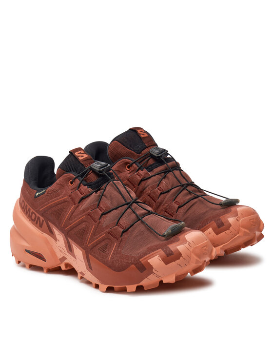 Salomon Salomon Взуття для бігу Speedcross 6 Gore-Tex L47584300 Кораловий