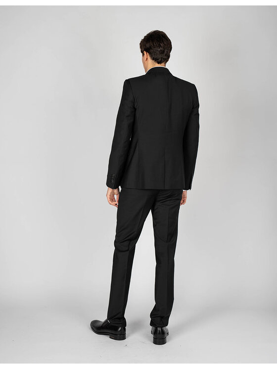 Les Hommes Les Hommes Σακάκι LKW100 312U | Classic City Suit Μαύρο Slim Fit