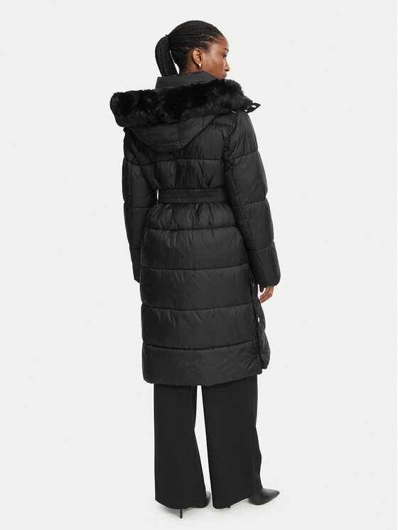 Fracomina Fracomina Зимова куртка FR26WC3008O42301 Чорний Regular Fit