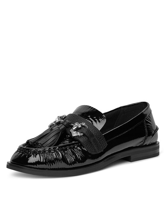 Eva Minge Eva Minge Loafersy PETUNIA-V1792-335-1 Czarny