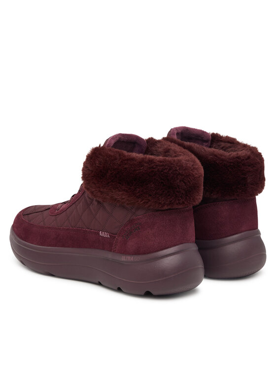 Skechers Skechers Šnurovacia obuv On-The-Go Encore - Cozy Fit Maisie 144844 Bordová