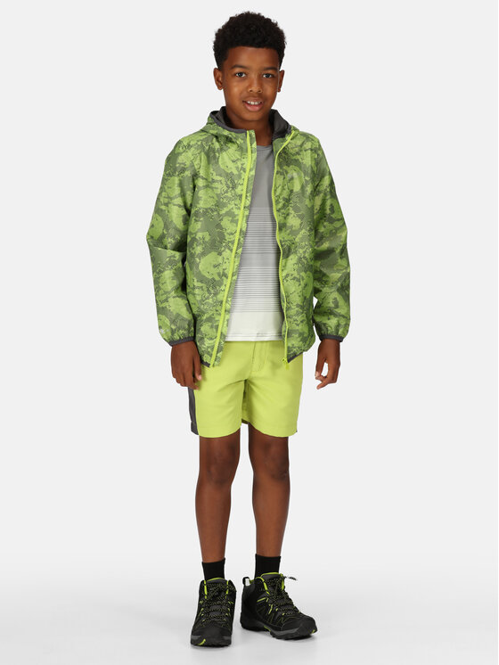 Regatta Regatta Vodootporna jakna Printed Lever RKW176 Zelena Regular Fit