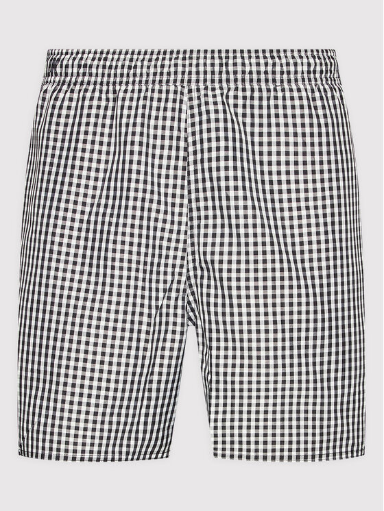adidas adidas Pantaloncini da bagno Check HA0368 Nero Regular Fit