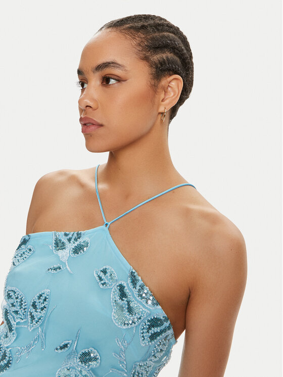ROTATE ROTATE Top Anki 1125712963 Blau Regular Fit