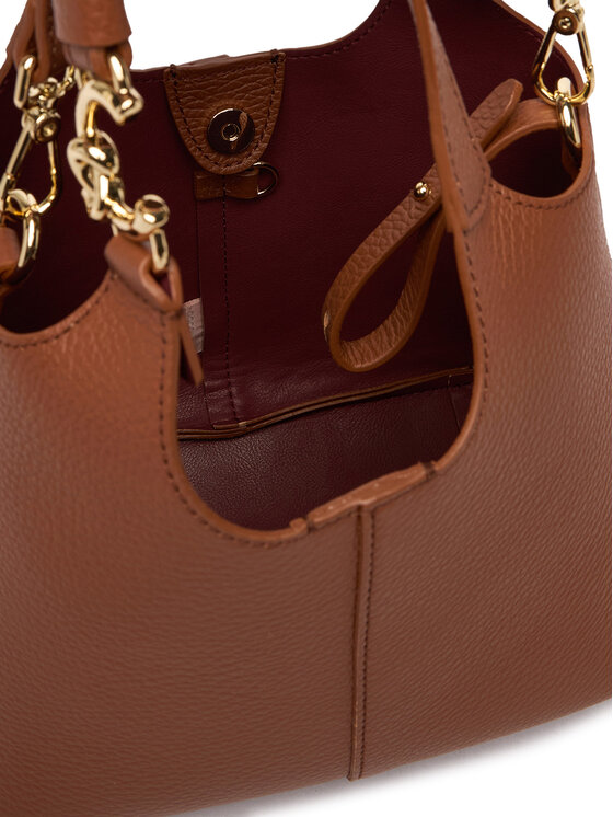 Coccinelle Coccinelle Handtasche SHA Coccinelle C-Easy E1 SHA 58 01 01 Braun