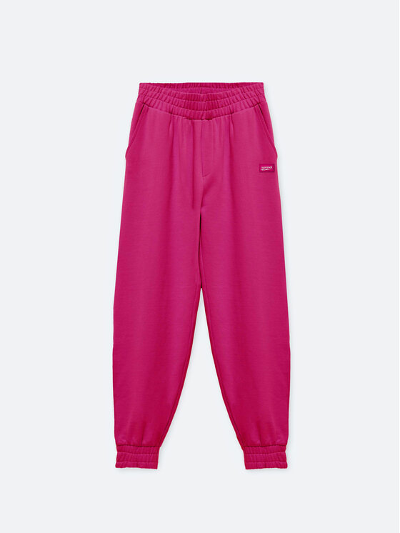 Sprandi Sprandi Spodnie dresowe SP22-SPD102 Różowy Relaxed Fit