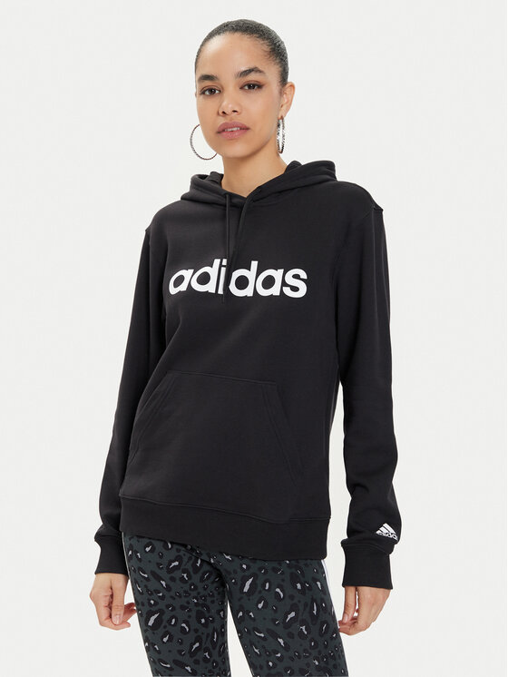 Adidas linear sweatshirt best sale