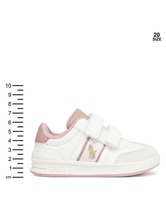 Polo Ralph Lauren Polo Ralph Lauren Sneakersy Heritage Court III T-Toe Ez RL03360101 Biały