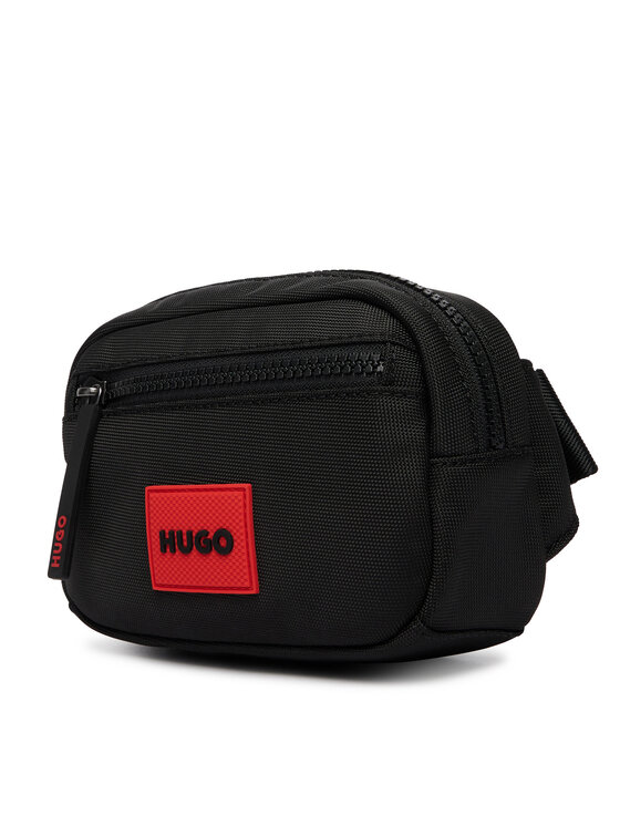 HUGO HUGO Ledvinka Ethon 3.0N_Bumbag Fl 50558492 Černá