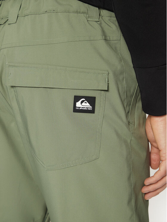 Quiksilver Quiksilver Skijaške hlače Estate EQYTP03146 Zelena Modern Fit
