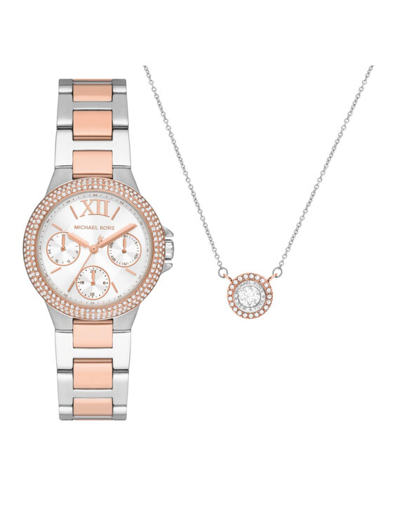 Michael Kors Michael Kors Подаръчен комплект Camille Set MK1054SET Сребрист
