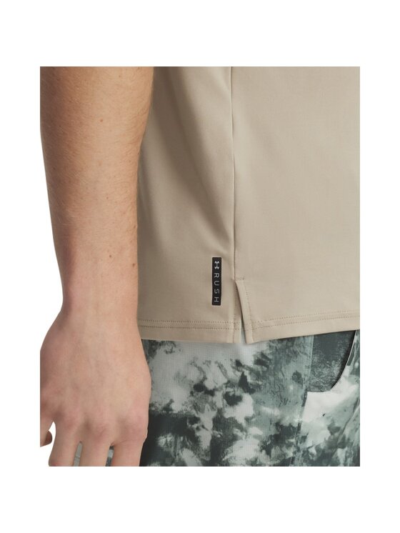 Under Armour Under Armour Koszulka techniczna 1383973 Beżowy Relaxed Fit