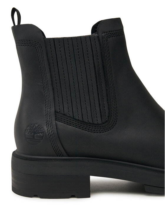 Timberland Timberland Μποτάκια με λάστιχο TB0A2PBBW021 Μαύρο