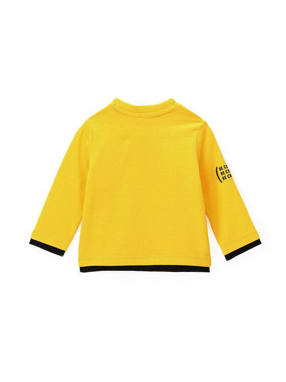 Original Marines Original Marines Majica DCA0705NM Žuta Regular Fit