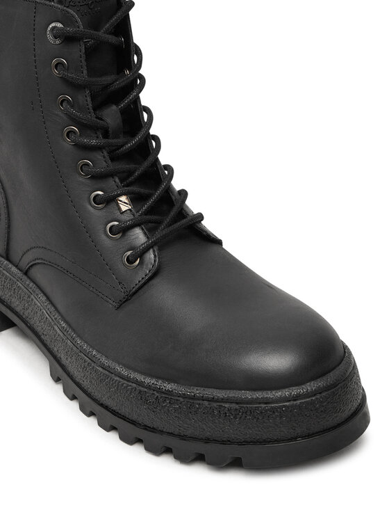 Pepe Jeans Pepe Jeans Schnürstiefeletten Lincoln PMS50258 Schwarz