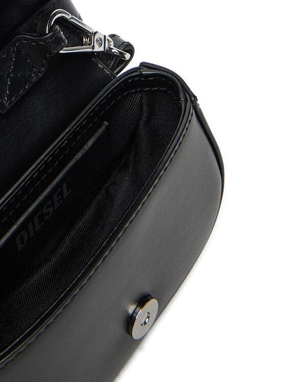 【DIESEL】 1DR / PUR Diesel 1DR Bags: Leather shoulder bags, mirrored small logo bags