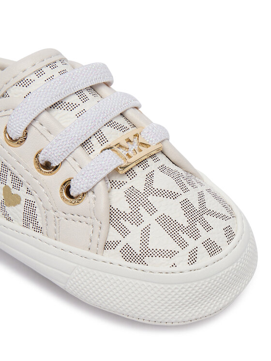 MICHAEL Michael Kors MICHAEL Michael Kors Αθλητικά Baby Brittania Hearts MK04984256 Λευκό