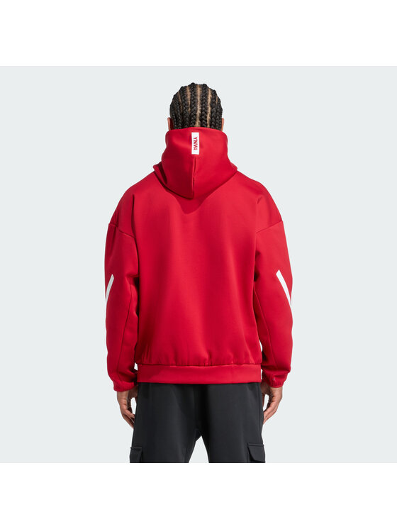 adidas adidas Bluza techniczna 157695 Czerwony Regular Fit
