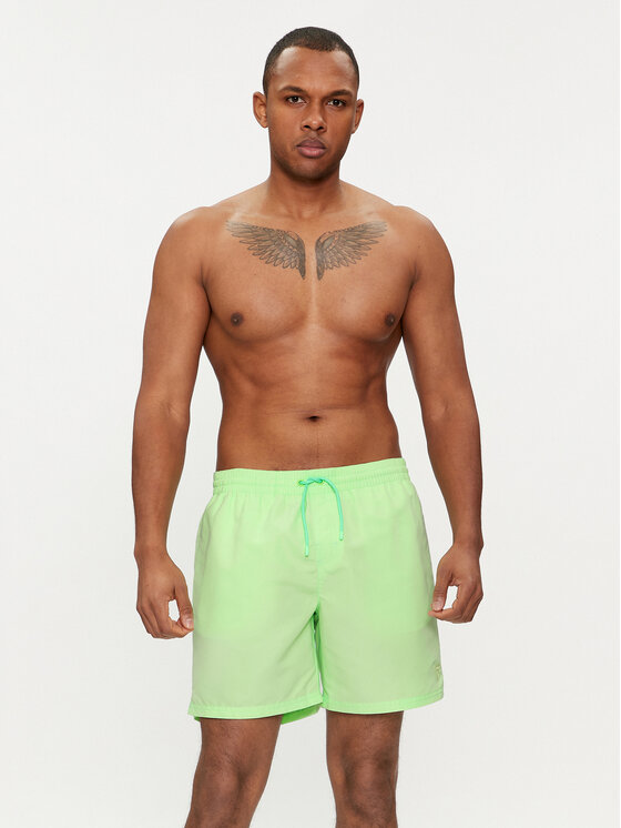 Guess Guess Шорти для плавання F4GT01 WG282 Зелений Regular Fit