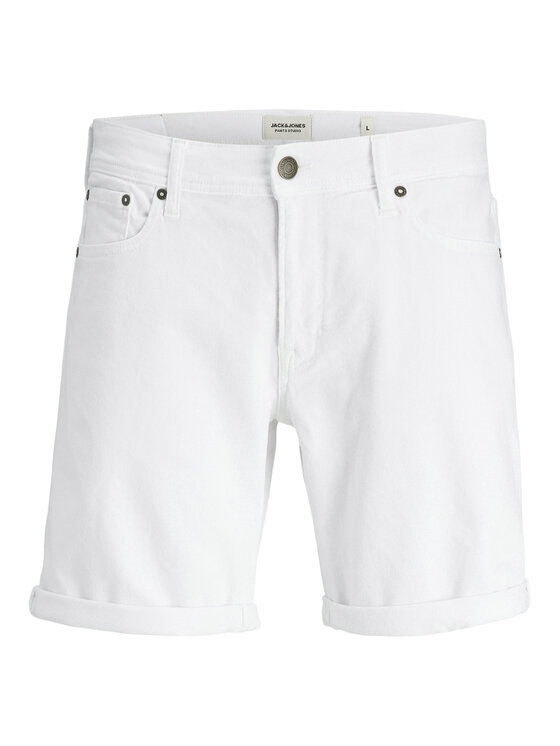 Jack&Jones Jack&Jones Kratke traperice Rick 12274985 Bijela Regular Fit