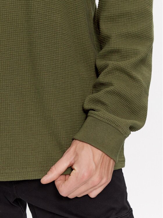 Tommy Jeans Tommy Jeans Longsleeve DM0DM15041 Zielony Classic Fit