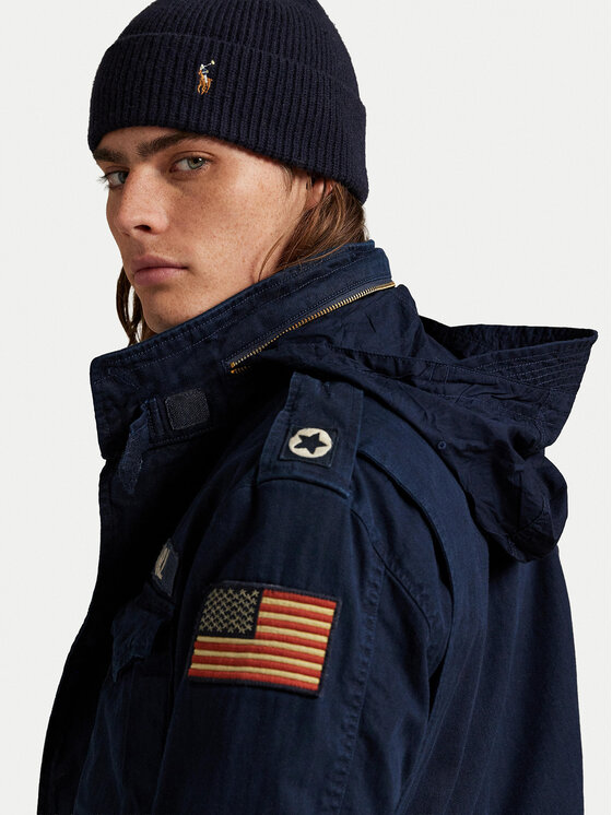 Polo Ralph Lauren Polo Ralph Lauren Demisezoninė striukė 710968704001 Tamsiai mėlyna Regular Fit