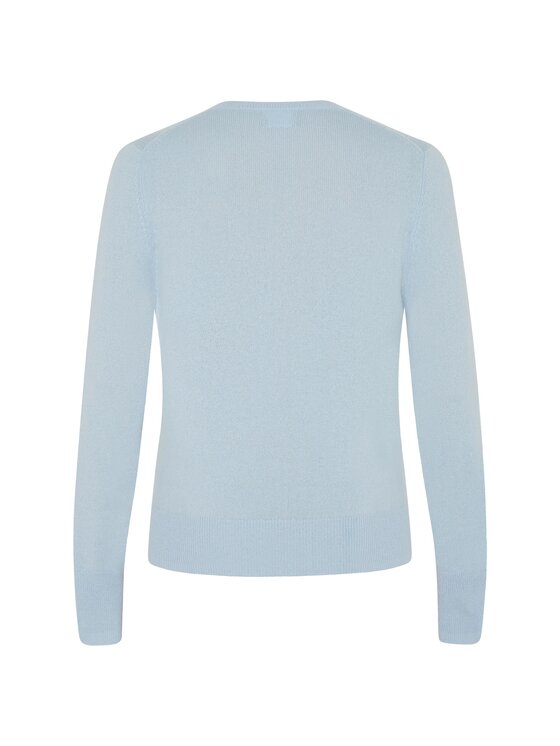 Style Republic Style Republic Sweter Kaszmir Niebieski jasny Comfort Fit