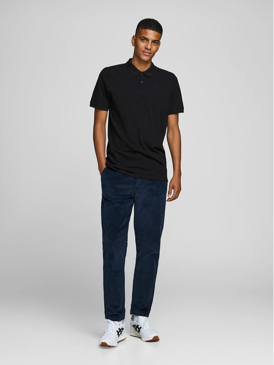 Jack&Jones Jack&Jones Polo Basic 12136516 Crna Slim Fit
