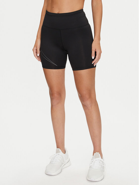 Reebok Reebok Sportovní kraťasy Lux Bold Blike 100075384 Černá Slim Fit