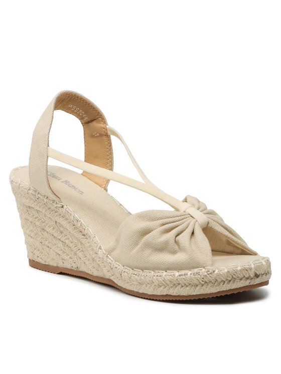 Clara Barson Clara Barson Espadryle WSS20445-01 Beżowy