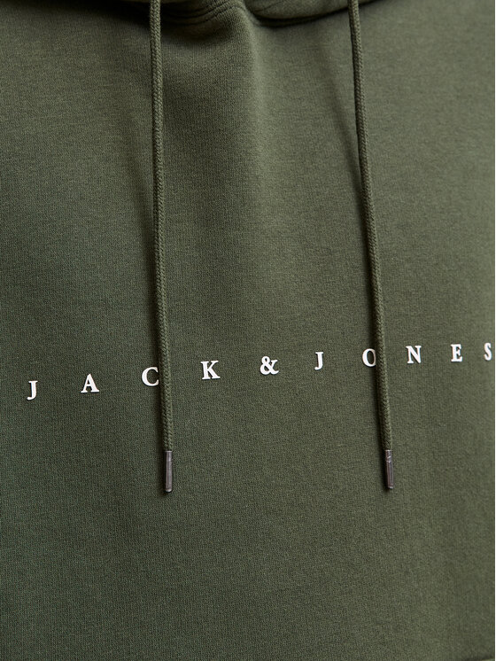 Jack & Jones Jack & Jones Mikina Star 12233972 Zelená Relaxed Fit