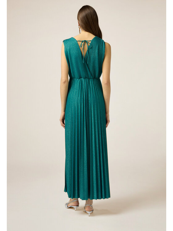 Oltre Oltre Abito da sera 7332J000787N015 Verde A-Line Fit