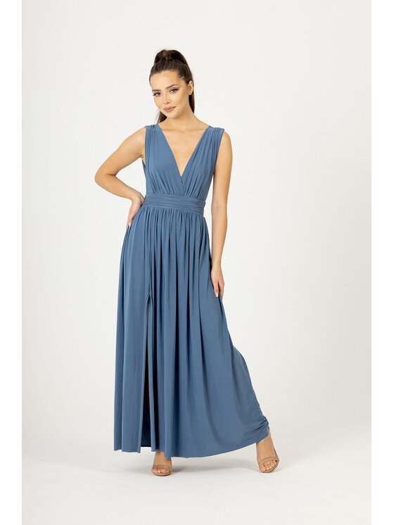 Aurora Aurora Večerní šaty Aurelia (jeans) Modrá Feminine Fit