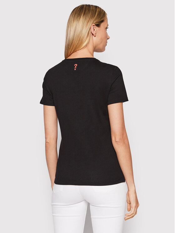 T-shirt W2GI41 JA900 Nero Regular Fit