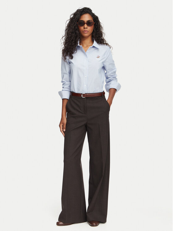 Beverly Hills Polo Club Beverly Hills Polo Club Košeľa P-SS26W-SH000536 Modrá Regular Fit