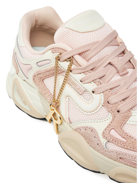 REPLAY REPLAY Sneakersy GWS9N .000.C0007T Różowy