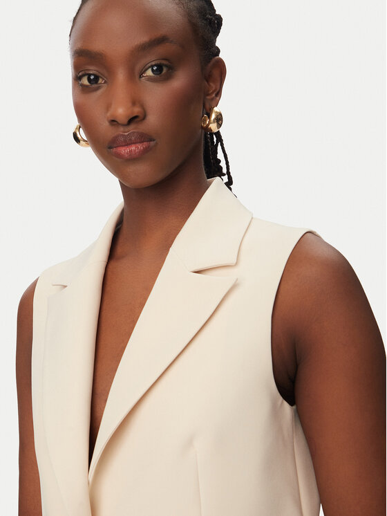 Rinascimento Rinascimento Gilet da completo CFC0128645003 Beige Regular Fit