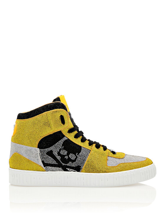 PHILIPP PLEIN PHILIPP PLEIN Sneakersy 2247 Żółty