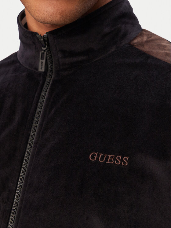 Guess Guess Bluza Z6BQ05 K6535 Czarny Regular Fit