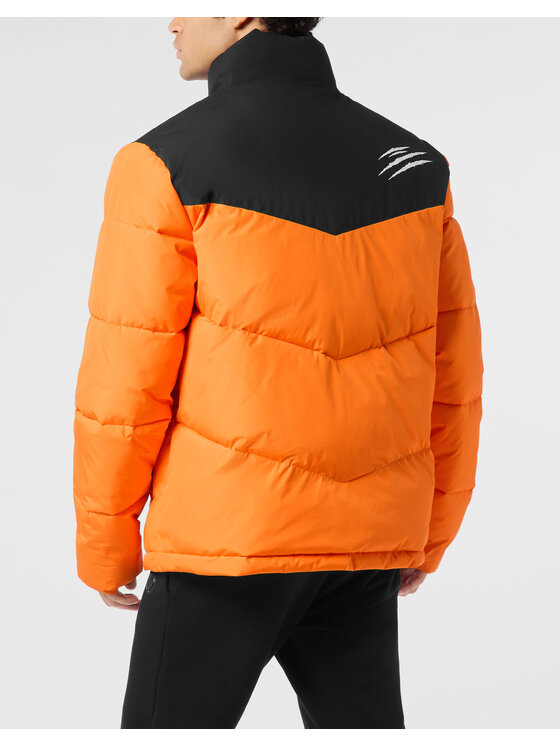 Plein Sport Plein Sport Giubbotto piumino 29540 Arancione Regular Fit