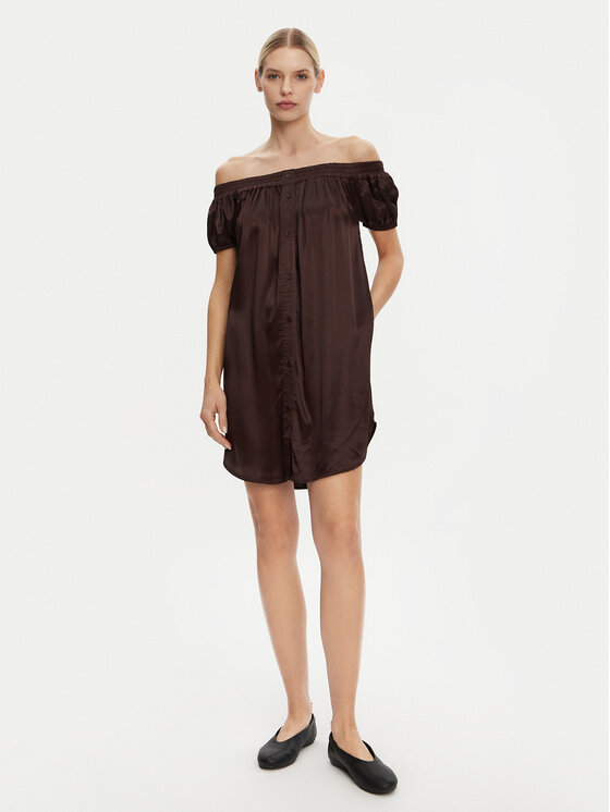 2NDDAY 2NDDAY Rochie de vară Christino 2252127287 Maro Regular Fit