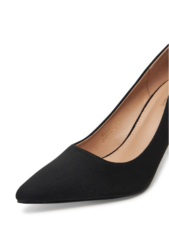DeeZee DeeZee Pantofi cu toc subțire EZ-23-1B Negru