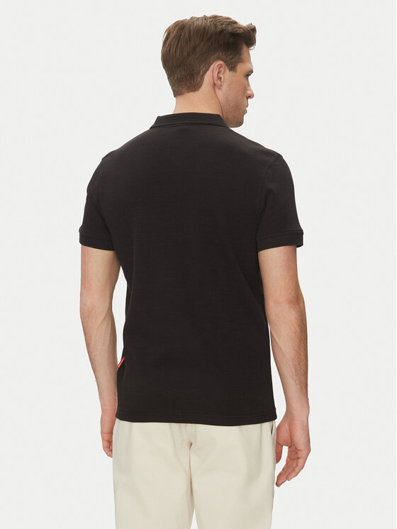 JOOP! Jeans JOOP! Jeans Polo 15 JJJ-36Aleandro 30045674 Czarny Modern Fit