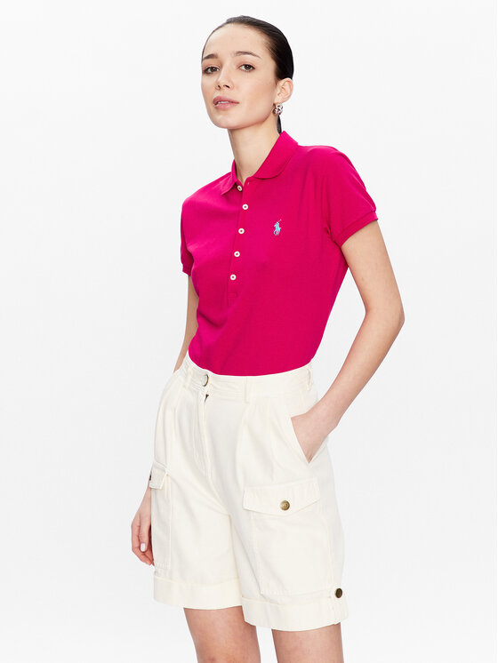 Polo Ralph Lauren Polo Ralph Lauren Polokošile 211870245034 Růžová Slim Fit