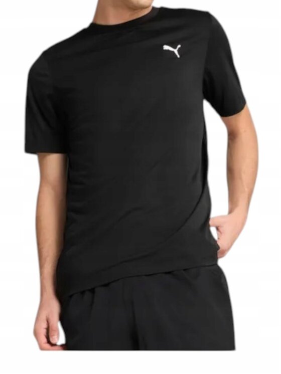 Puma Puma T-Shirt 682542-01 Czarny Standard Fit