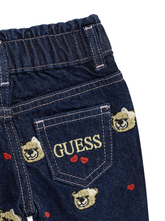 Guess Guess Джинси K6BA04 D2169 Cиній Regular Fit