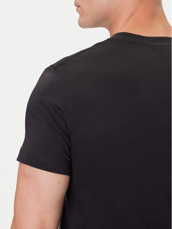 Versace Jeans Couture Versace Jeans Couture T-Shirt 79GAHE02 CJ00E Μαύρο Regular Fit